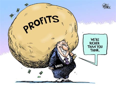 Bank profits: they are richer than you think.