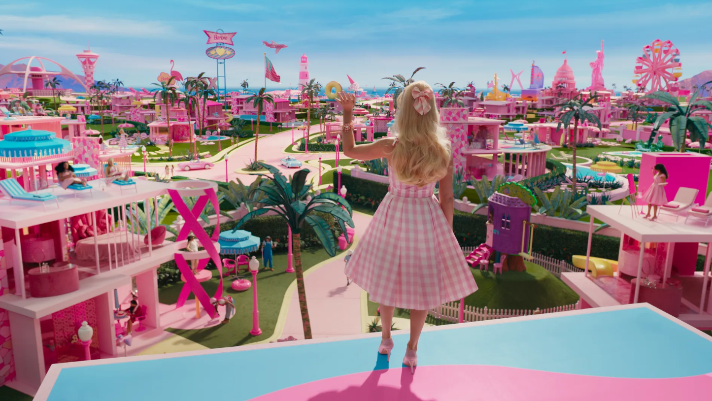 Barbie scene from Warner Bros.