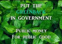 Put the Greenback back in government