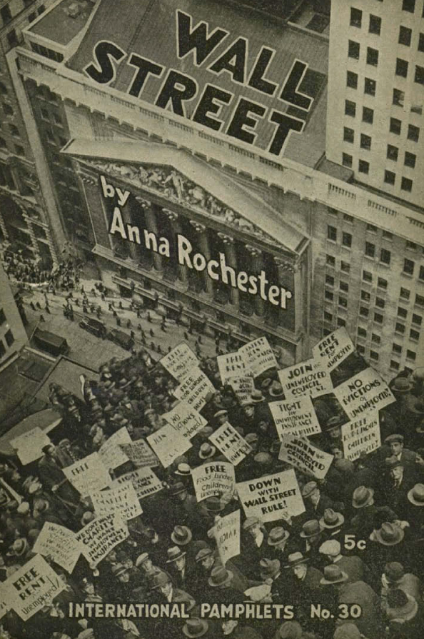 Book cover: Wall Street, by Anna Rochester